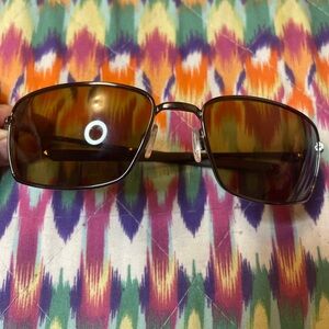 Oakley Square Wire Brown Polarized Sunglasses with original case